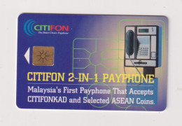 MALAYSIA -  Payphone Chip  Phonecard - Malesia