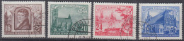 DDR Mi 358-61   700 Jahre Stadt Frankfurt A.d. Oder - H.v.Kleist - Marienkirche - Rathaus - Löweninsel - Used Stamps