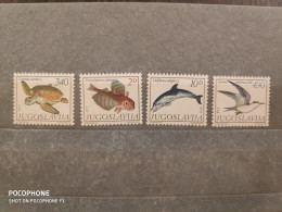 1980	Yugoslavia	Animals (F90) - Unused Stamps