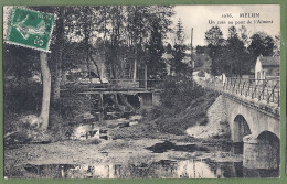 CPA  - SEINE ET MARNE - MELUN - UN COIN AU PONT L'ALMONT - Melun