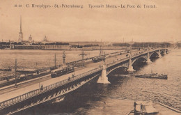 St Petersbourg - Troitzky Bridge W Tram - Rusia