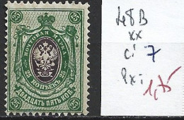 RUSSIE 48B ** Côte 7 € - Unused Stamps