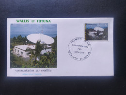 Enveloppe Premier Jour Wallis & Futuna 1994 Timbre Communication Par Satellite N° 464 - FDC