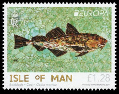 ISLE Of MAN 2024 Europa CEPT. Underwater Fauna & Flora - Fine Stamp MNH - Man (Eiland)