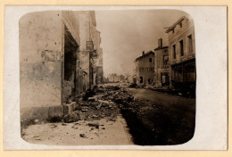 Cpa Photo Destructions Magasins Madeleines De La Cloche D'or - Imprimerie  - Rue Saint Mihiel Meuse Guerre 14-18 WW1 - Saint Mihiel
