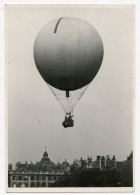 Photographie.Aéronautique.Ballon Captif De La Cour Des Tuileries Paris. - Aviation