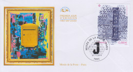 Enveloppe  FDC   1er  Jour   FRANCE    Musée  De  La  Poste    2019 - 2010-2019