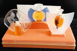 Autres Collections - Miniatures De Parfum - LALIQUE - LES INTROUVABLES  : 1998  - 1999 - 2 000 - Miniatures Femmes (avec Boite)