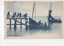 AJC - Le Crotoy - Embarcadere Du Bateau De Saint Valery - Le Crotoy