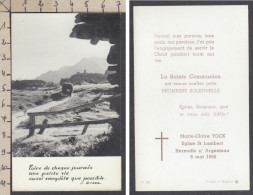 129940/ Communion, Marie-Claire TOCK, Hermalle-sous-Argenteau, 1966 - Communie