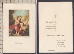 129942/ Communion, Jacques LEFEVRE, Gilly-Haies, 1956 - Communie