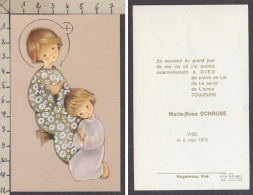 129943/ Communion, Marie-Rose SCHRUSE, Visé, 1973 - Kommunion Und Konfirmazion