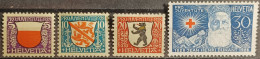 1928 PJ Kantonswappen Postfrisch** - Nuevos