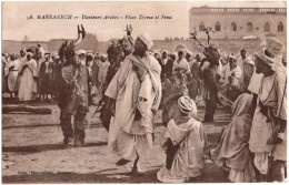 MARRAKECH. Danseurs Arabes. Place Djema El Fena. 98 - Marrakech