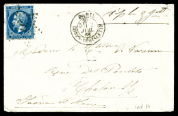 O N°22, 20c Empire Dentelé: Obl étoile De Paris '31' +càd Corps Législatif' Du 2 Juillet 1865. TB  Qualité: Oblitéré - 1849-1876: Klassik