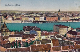 1917-Ungheria Cartolina "Budapest Panorama" Diretta In Italia - Ungarn