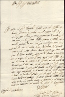 1710-Coccaglio 23 Settembre Lettera Di Giacomo Mazzotti - Historische Documenten