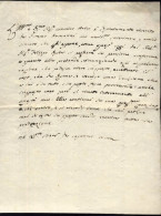 1798-lettera Di Pompeo Armanni A Francesco Antonio Arici Datata 26 Dicembre - Documentos Históricos