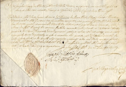 1669-lettera Del Canonico E Vicario Vescovile Di Trento Giuseppe Vittorio Albert - Documents Historiques