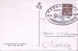 1938-Danimarca Copenaghen 50^ Club Filatelico Annullo Speciale (19.6) Su Cartoli - Altri & Non Classificati