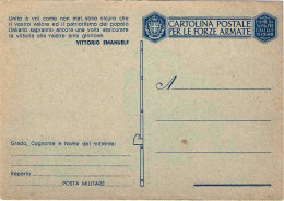 1943-"unito A Voi Come Non Mai"cat.Filagrano Euro 15 - Stamped Stationery