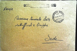 1945-busta Dell'ispettorato Dell'arma Del Genio Con Bollo Ministero Guerra Uffic - Poststempel