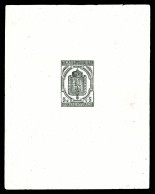 (*) 5c De 1868, Epreuve En Noir 135x105mm. SUP. R.R. (signé Brun/Calves/certificat)  Qualité: (*) - Zeitungsmarken (Streifbänder)