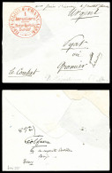 O Grand Cachet Rouge Des Aérostiers 'NADAR DARTOIS DURUOF' Au Recto D'une Enveloppe (angle Supérieur Refait Pour Présent - Guerra De 1870