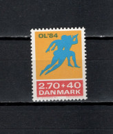 Denmark 1984 Olympic Games Los Angeles Stamp MNH - Zomer 1984: Los Angeles