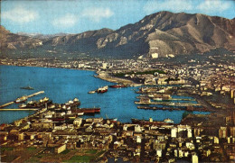 1966-cartolina Palermo-panorama Affrancata L.20 Parchi Annullo Meccanico Vaccina - Palermo