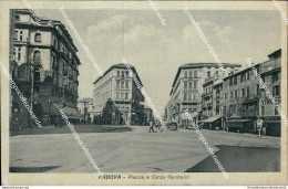 Cm414 Cartolina Padova Citta'  Piazza E Corso Garibaldi Veneto - Padova (Padua)