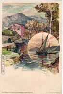 1900-Rapallo Cartolina Postale Artistica Nuova Di Velten - Genova (Genoa)