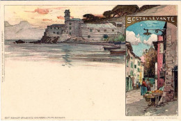 1900-Sestri Levante Cartolina Postale Artistica Nuova Di Velten - Genova (Genoa)