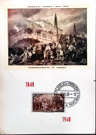 1948-Venezia 3 Riunione Filatelica Primaverile (22.5) Annullo Speciale Su Cartol - Exhibitions