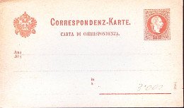 1876-Austria Cartolina Postale Kr 2 Con Testi In Italiano Nuova - Altri & Non Classificati