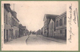 CPA Dos Précurseur - YVELINES - BONNIERE SUR SEINE - AVENUE DE PARIS - Petite Animation En Arrière Plan - Bonnieres Sur Seine