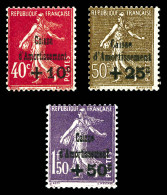 ** N°266/268, Série Caisse D'amortissement De 1930, TB  Qualité: **  Cote: 420 Euros - Unused Stamps