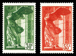 ** N°354/355, Paire Victoire De Samothrace, TTB  Qualité: **  Cote: 420 Euros - Unused Stamps