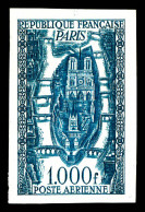 ** N°29A, Non émis: 1000F Paris En Vert-bleu. TTB  Qualité: **  Cote: 400 Euros - 1927-1959 Mint/hinged