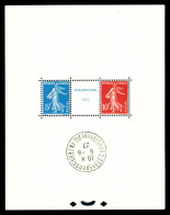 ** N°2a, Exposition Philatélique De Strasbourg Avec Cachet De L'Expo Hors Timbres, Infime Froissure De Gomme. TB (certif - Mint/Hinged