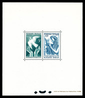 ** N°761/762, Conférence De La Paix, Tirage 1000 Exemplaires, SUP (certificat)  Qualité: ** - Mint/Hinged