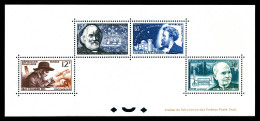 ** N°1055/1058, Inventeurs Et Chercheurs, Tirage 22 Exemplaires. RARE Et SUP (certificats)  Qualité: ** - Mint/Hinged