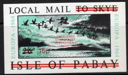 LOCAL MAIL - ISLE OF PABAY - BLOC   ** Neuf   (cinderella) EUROPA 1964 - Emisiones Locales