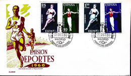 1960-SPAGNA Sport Diversi (987+990+992+995) Fdc - Altri & Non Classificati