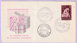 1960-OLANDA 2^ Conferenza Europea Imballaggi/Scheveningen (21.4) Annullo Special - Storia Postale