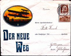 1912-Baviera Busta Postale Leopoldo P.3 Pubblicitaria Un Nuovo Modo Viaggiata St - Other & Unclassified