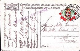 1918-Posta Militare/78 C.2 (30.3) Su Cartolina Franchigia - Marcophilia