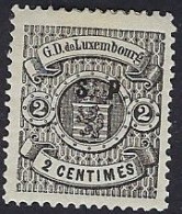 Luxembourg - Luxemburg - Timbres -  18681   2c.   S.P.  Dent  131/2     Vc. 18,- - 1859-1880 Coat Of Arms