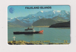 FALKLAND ISLANDS - RRS Bransfield GPT Magnetic Phonecard - Falklandeilanden