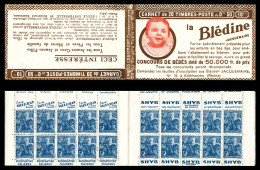 ** N°257-C15, Série 169-A, BLEDINE Et EU, Variété Massicotage à Cheval (double Pub Partielle), TTB  Qualité: ** - Vecchi : 1906-1965